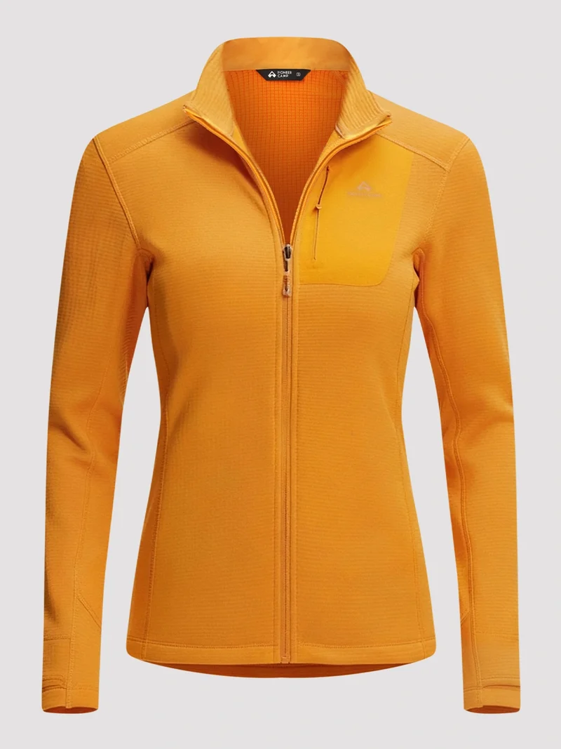 Women's Dynamic Full-Zip Grid Fleece Jacket