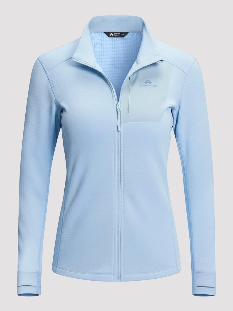 Women's Dynamic Full-Zip Grid Fleece Jacket
