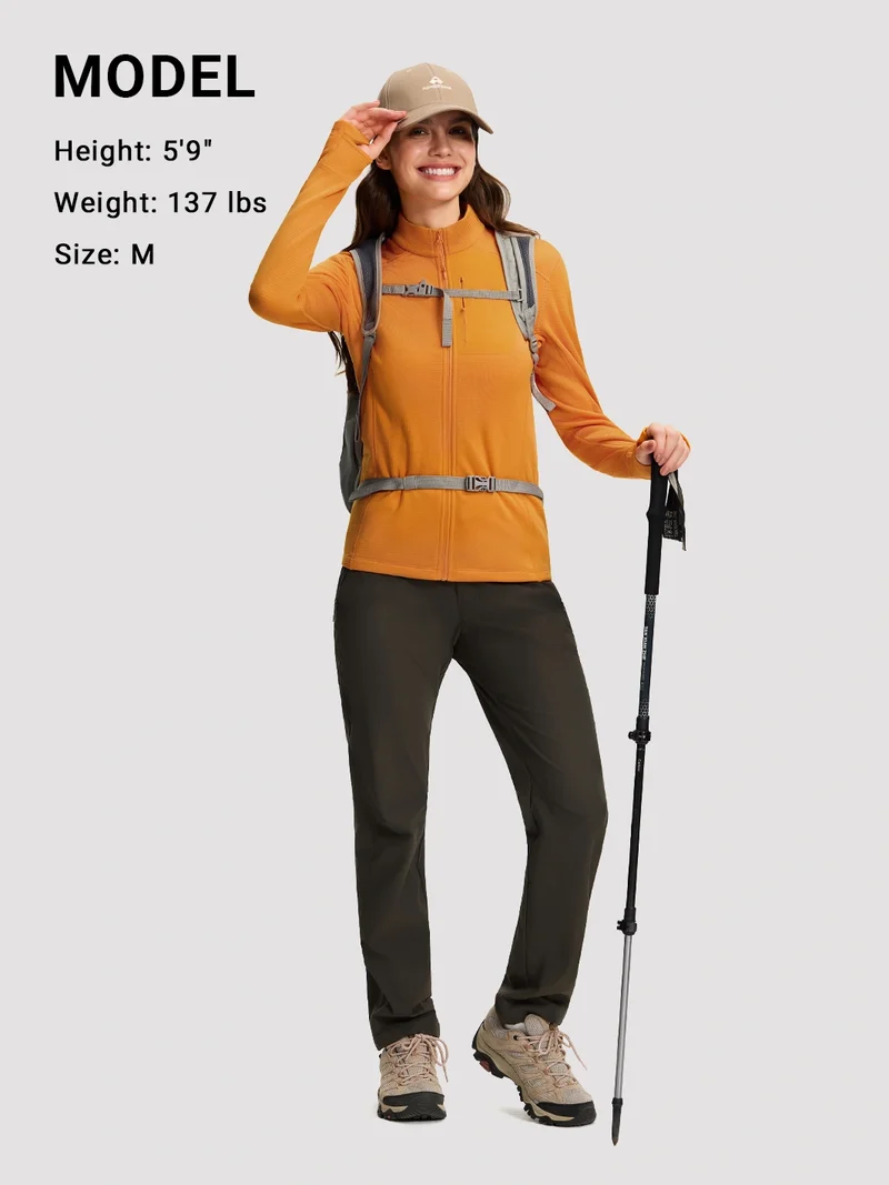 Women's Dynamic Full-Zip Grid Fleece Jacket