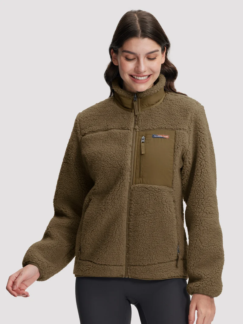 Women's Cozy Sherpa Fleece Jacket
