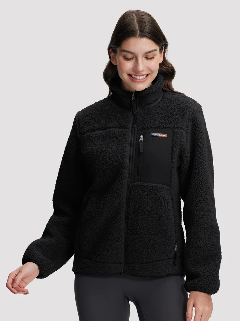 Women's Cozy Sherpa Fleece Jacket