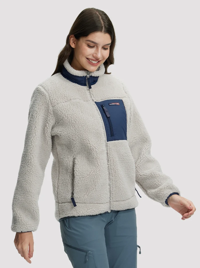 Women's Cozy Sherpa Fleece Jacket
