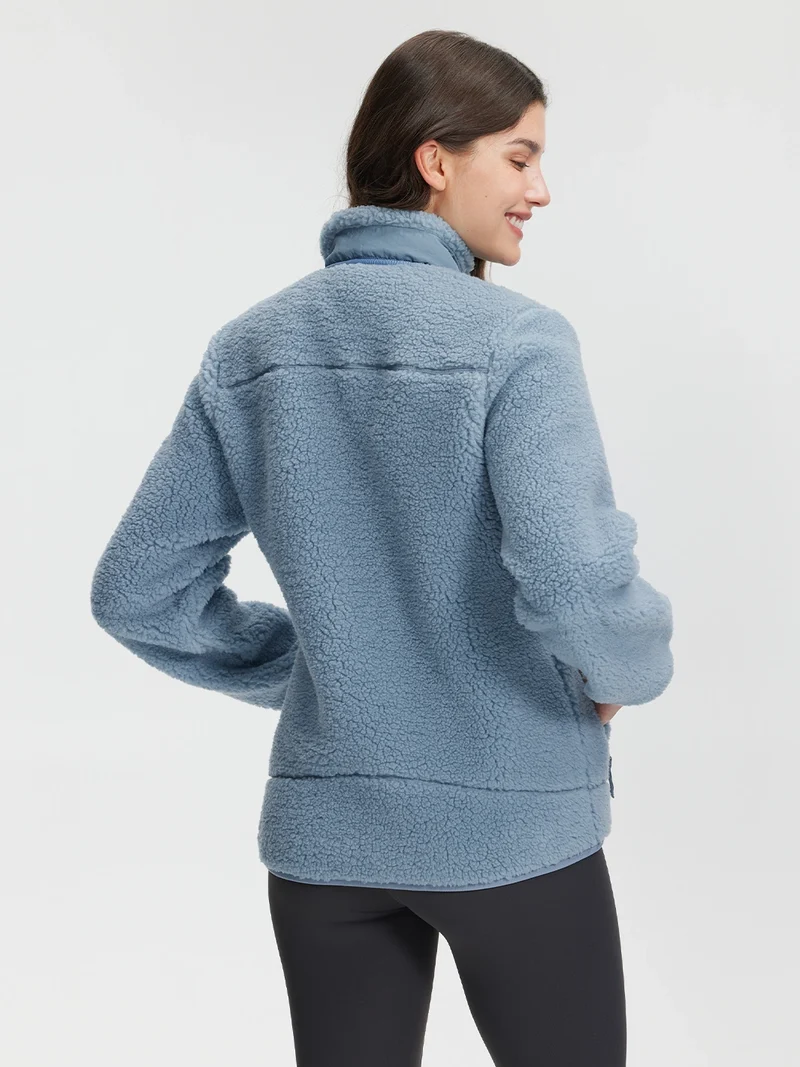 Women's Cozy Sherpa Fleece Jacket