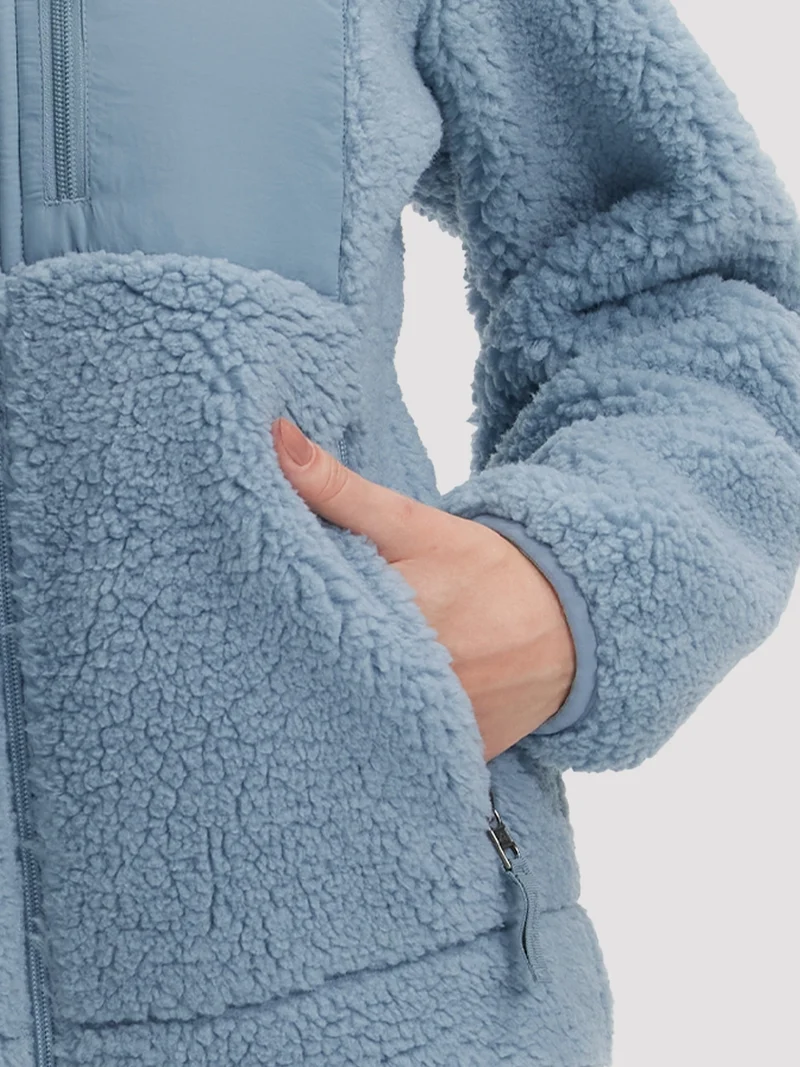 Women's Cozy Sherpa Fleece Jacket