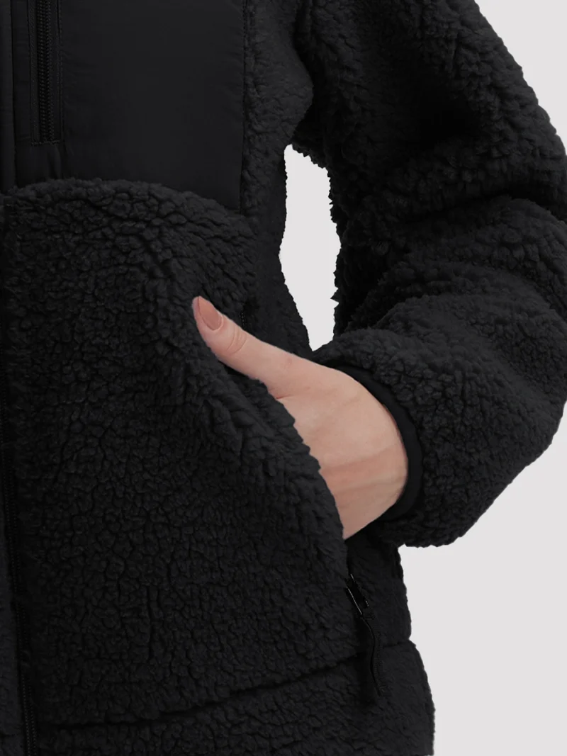 Women's Cozy Sherpa Fleece Jacket