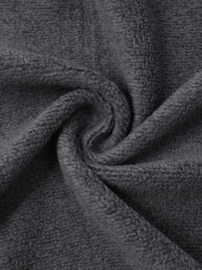 Men's Melange Full-Zip Fleece Jacket
