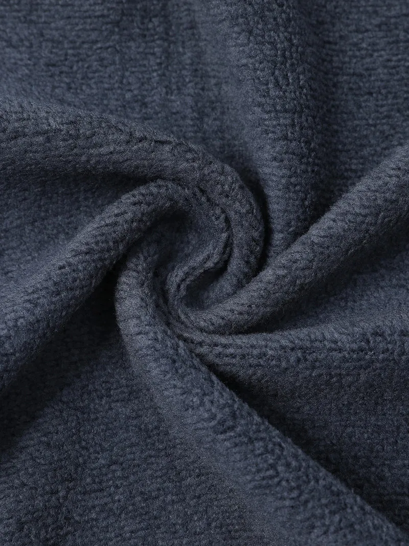 Men's Melange Full-Zip Fleece Jacket