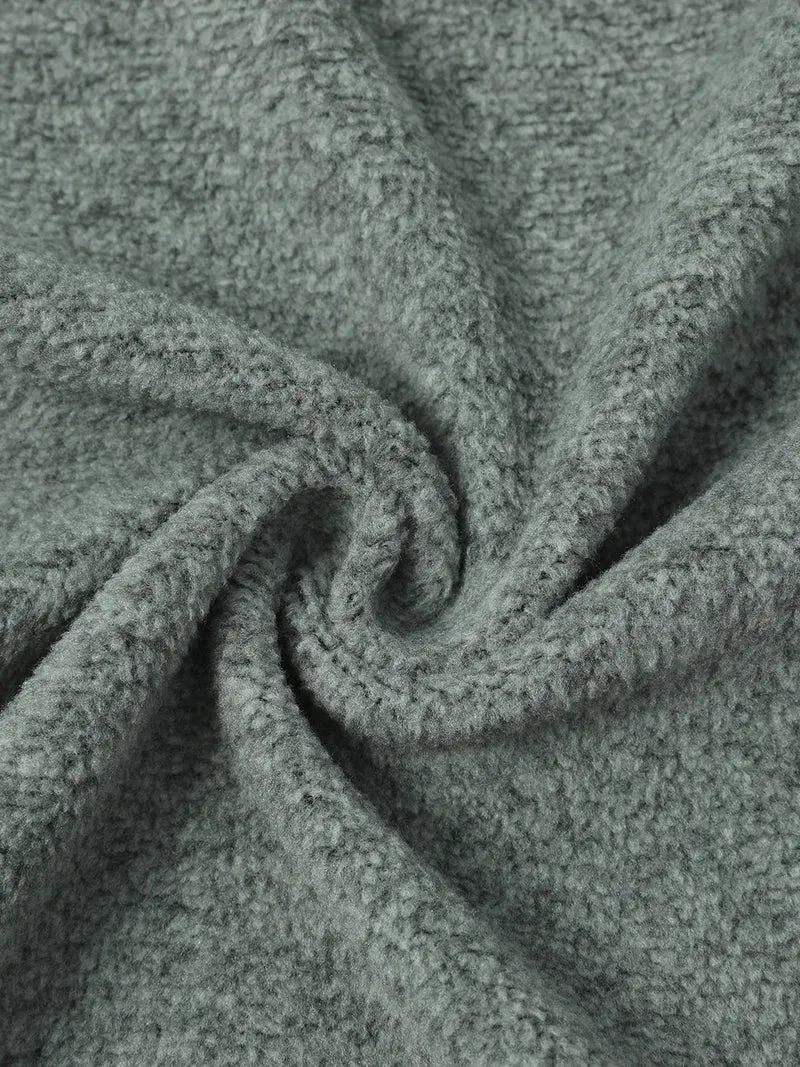 Men's Melange Full-Zip Fleece Jacket