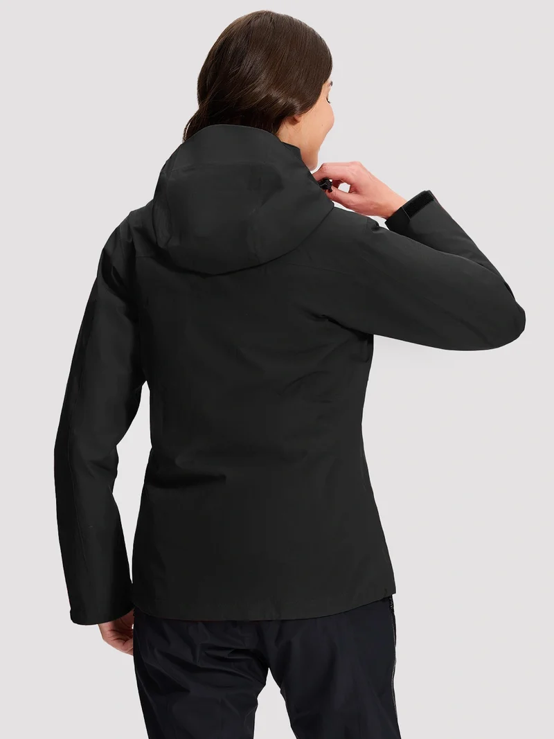 Women's 3-in-1 Waterproof Ski Jacket with Puffer Liner