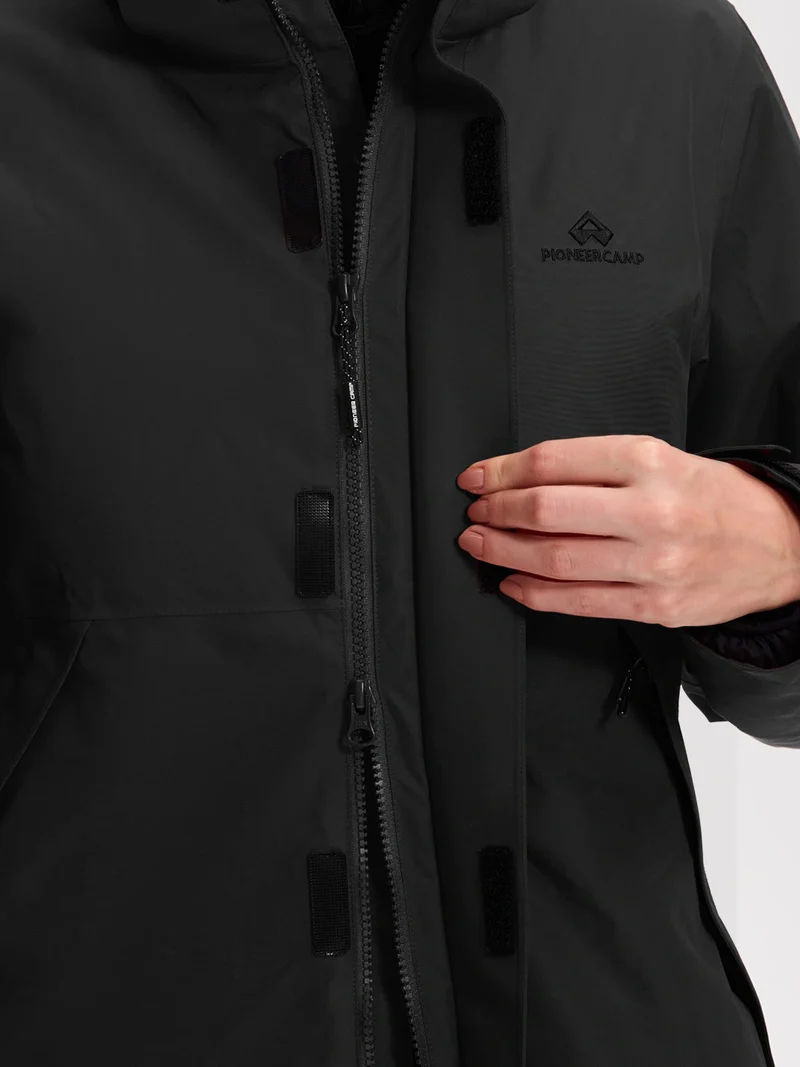Women's 3-in-1 Waterproof Ski Jacket with Puffer Liner