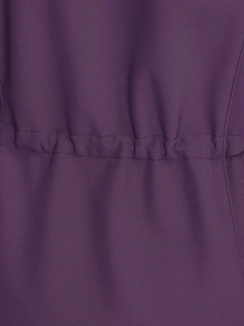 Women's Fleece-Lined Softshell Jacket with Removable Hood