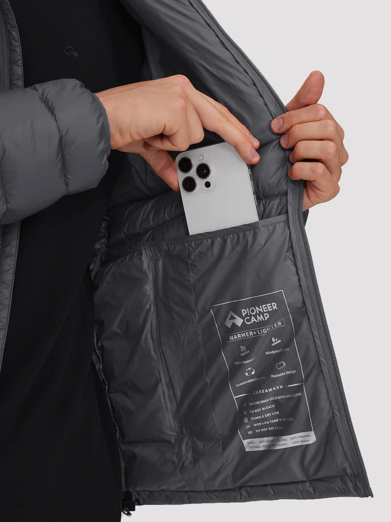 Men's Lightweight Packable Puffer Jacket