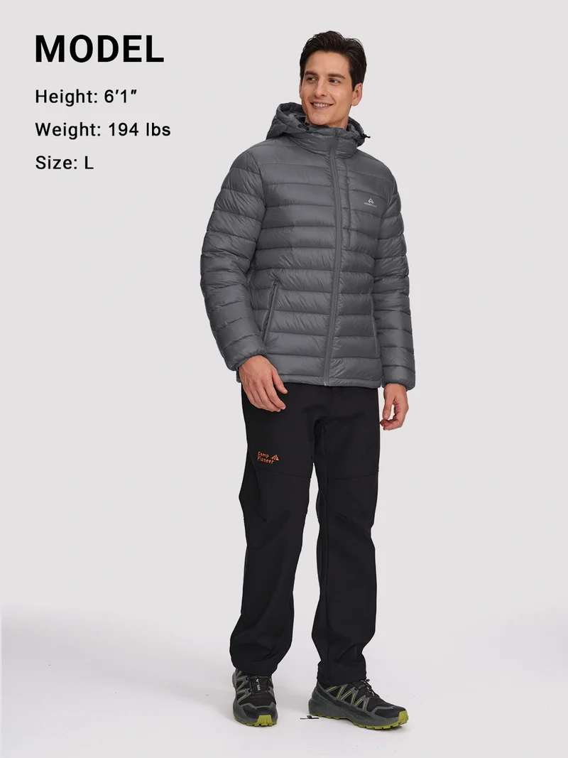 Men's Lightweight Packable Puffer Jacket