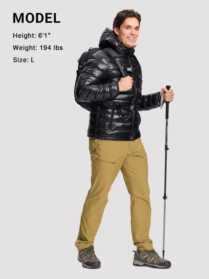 Men's Lightweight Packable Puffer Jacket