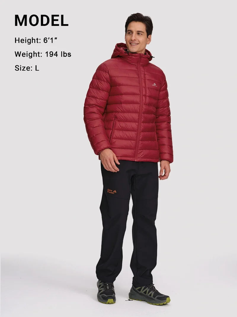 Men's Lightweight Packable Puffer Jacket