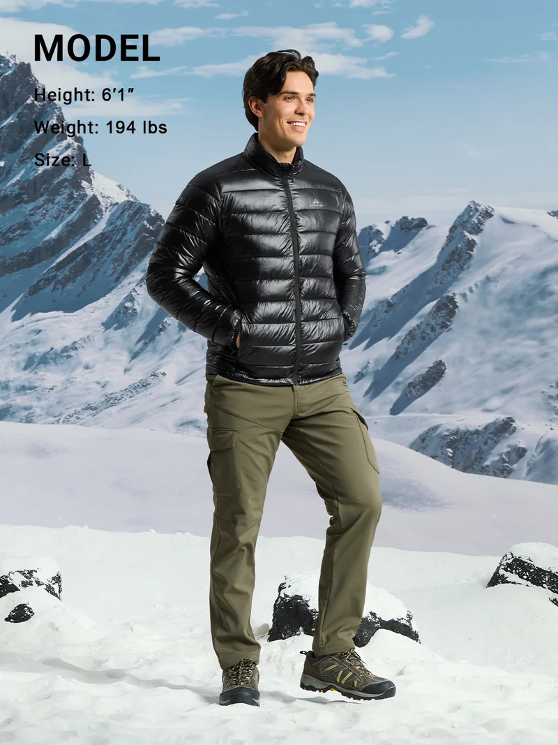 Men's Ultralight Packable Puffer Jacket