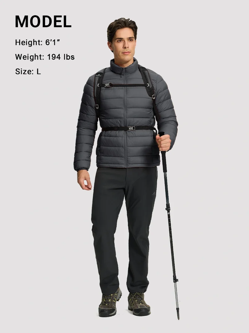 Men's Ultralight Packable Puffer Jacket