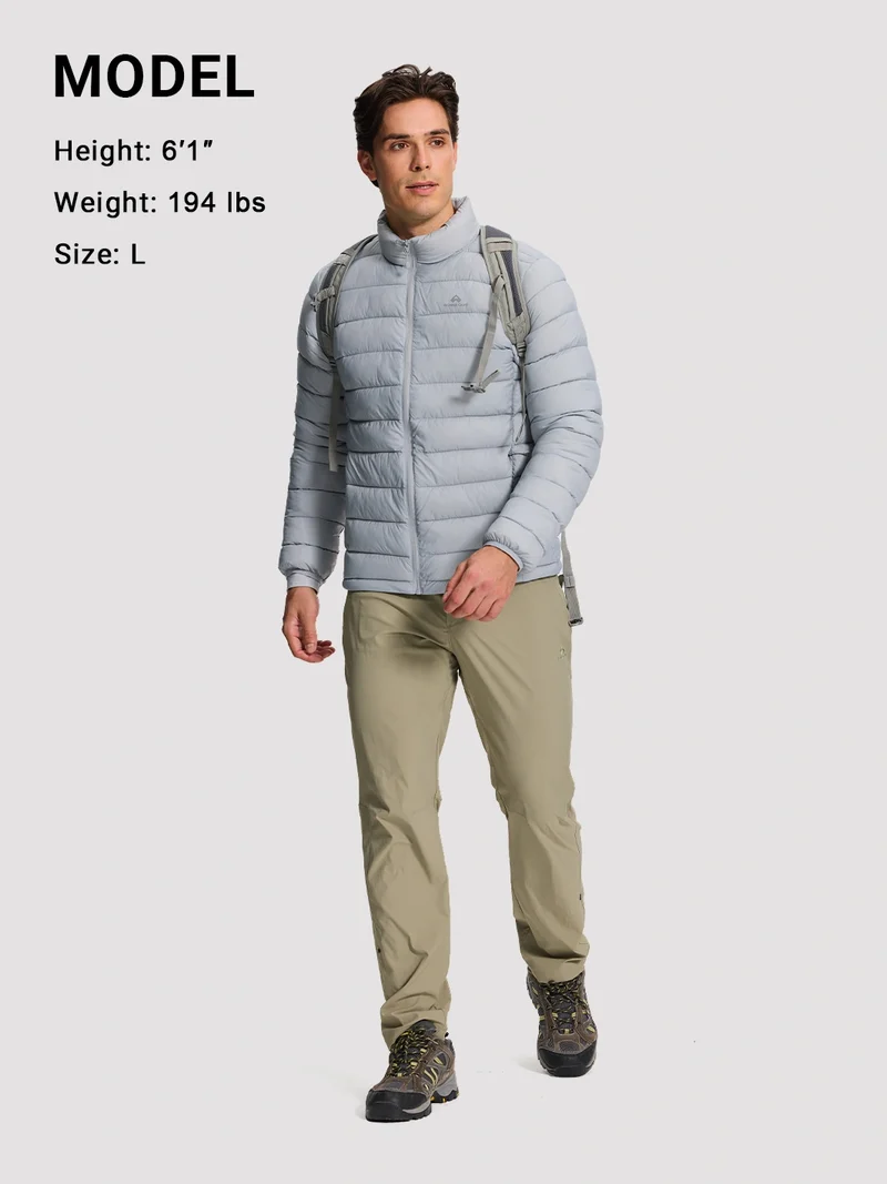 Men's Ultralight Packable Puffer Jacket