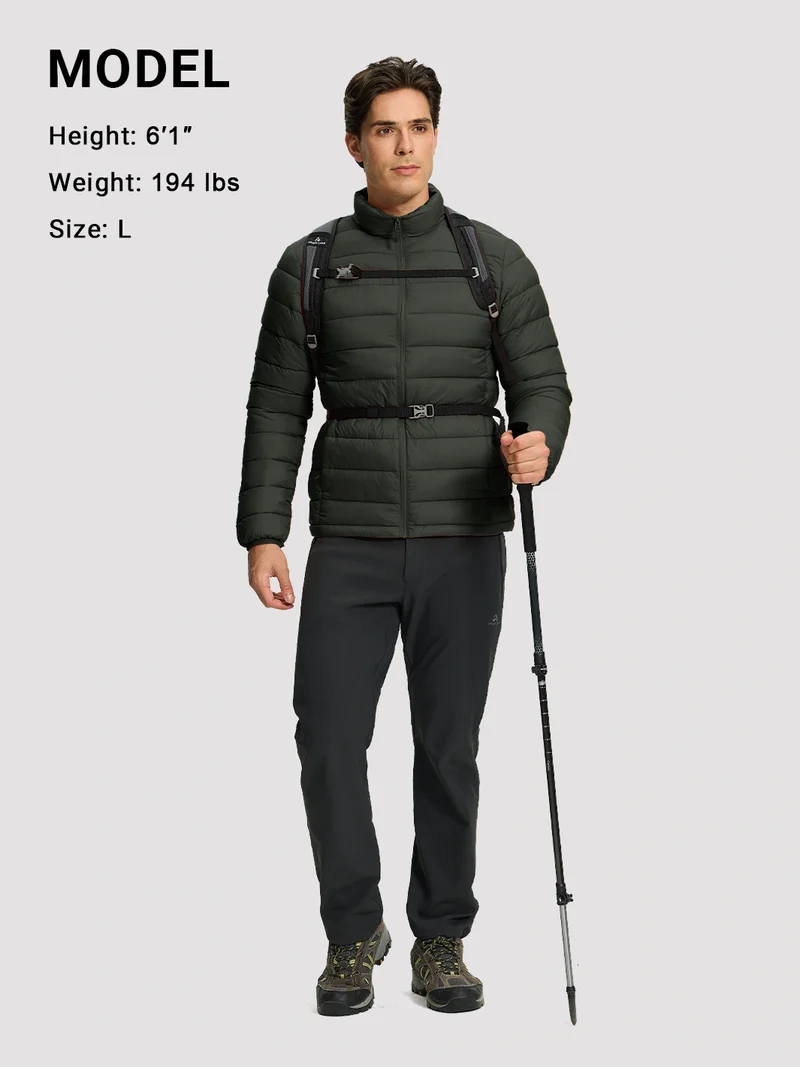Men's Ultralight Packable Puffer Jacket