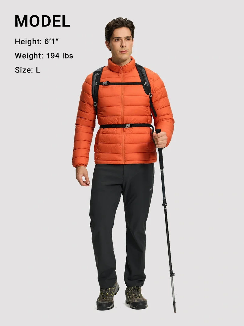 Men's Ultralight Packable Puffer Jacket