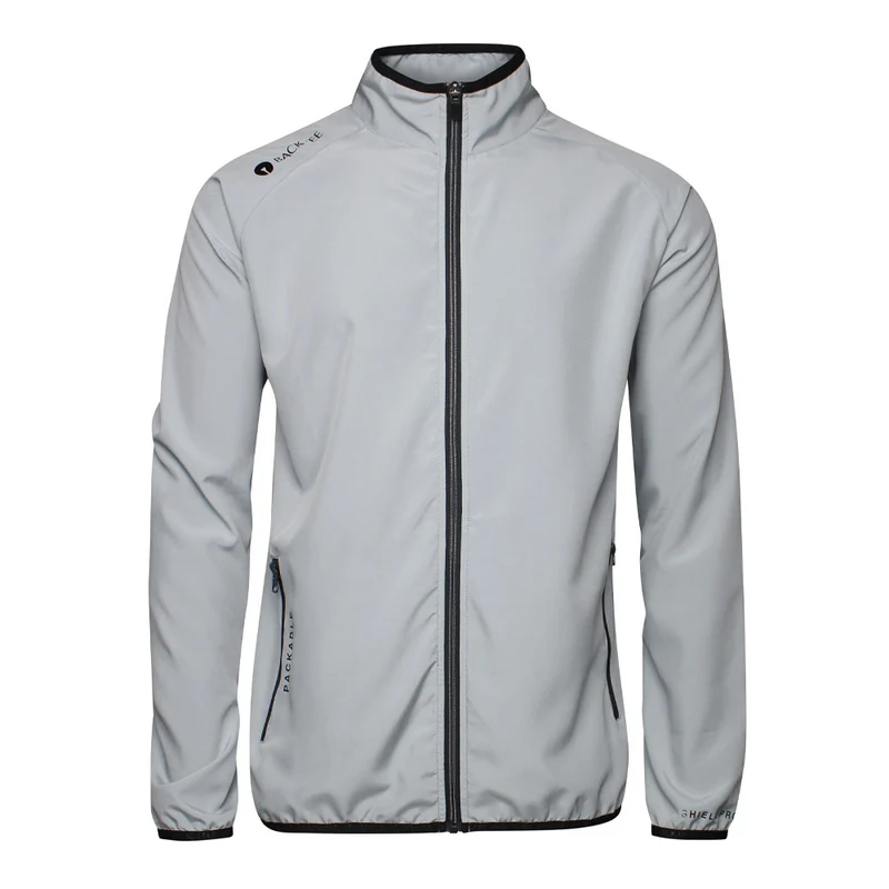 Herren 80 G. Faltbares Windshirt, Schiefer