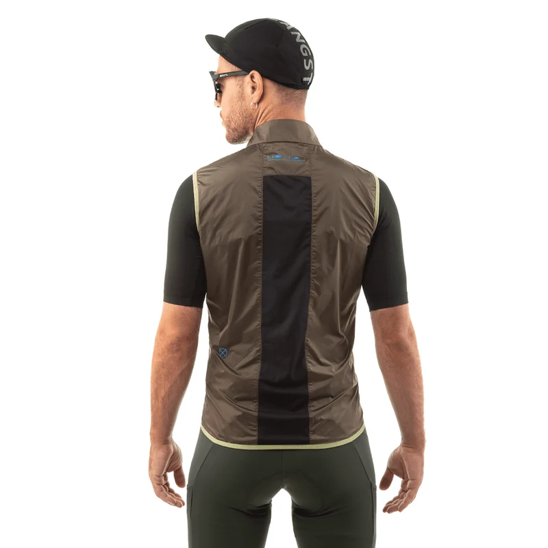 GRVL Gilet - Braun