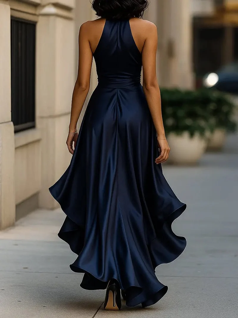 Theresa | Damen Festliches Wickelkleid für Hochzeitsgäste