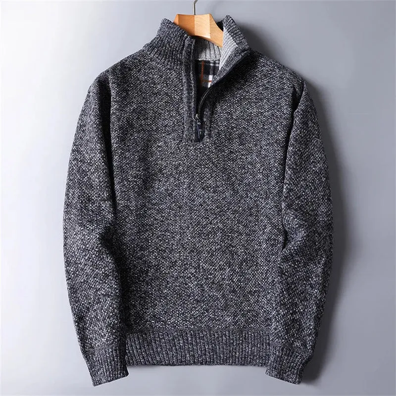 Felix | Herren Fleece Pullover im Slim-Fit