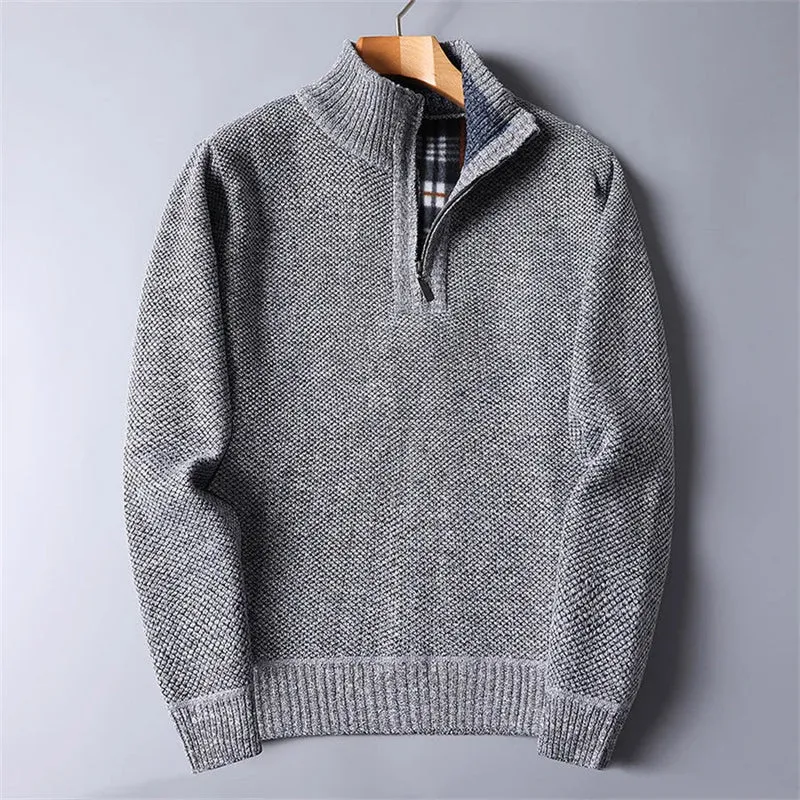Felix | Herren Fleece Pullover im Slim-Fit
