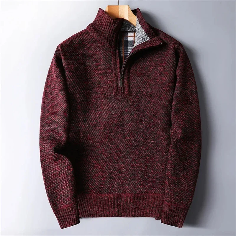 Felix | Herren Fleece Pullover im Slim-Fit