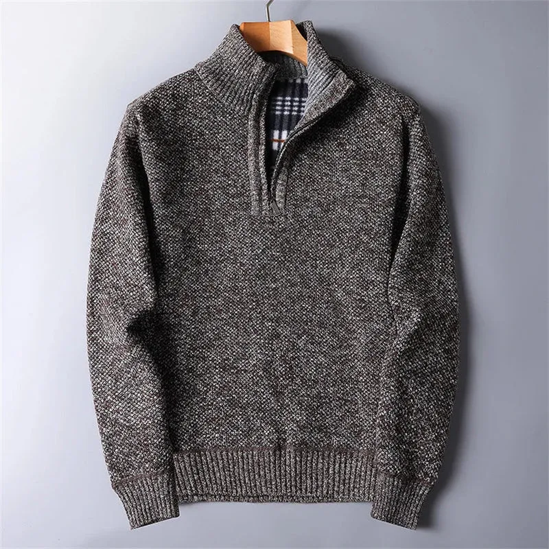 Felix | Herren Fleece Pullover im Slim-Fit
