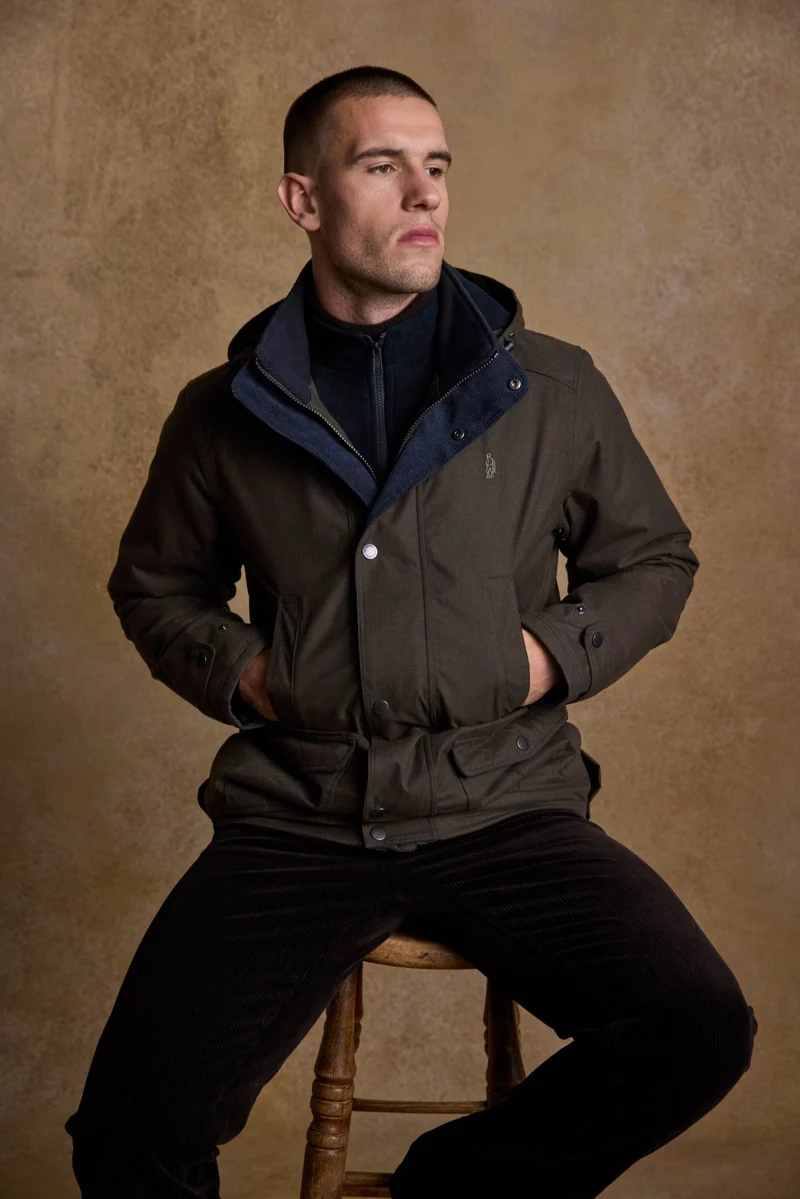 Michael Waterproof Jacket - Olive