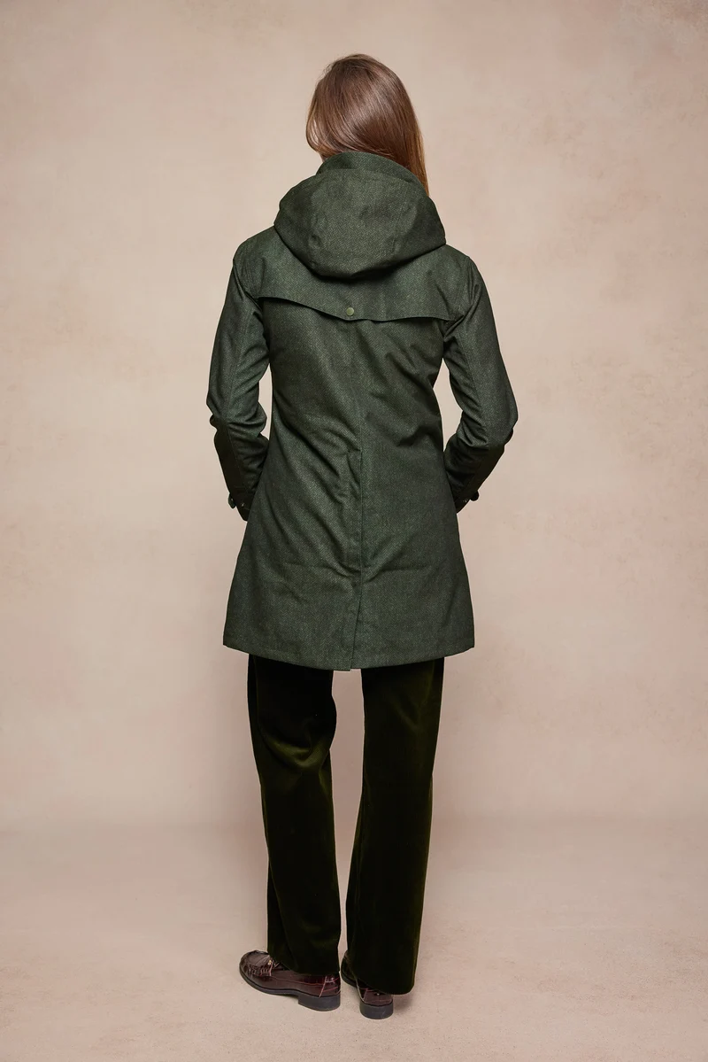 Sophia Waterproof Jacket - Green Fields