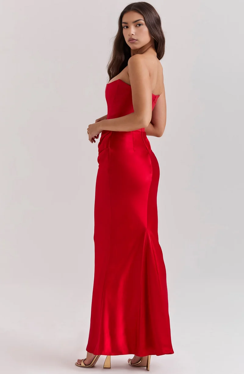 Amelie | Damen Midi-Cocktailkleid Retro für besondere Anlässe