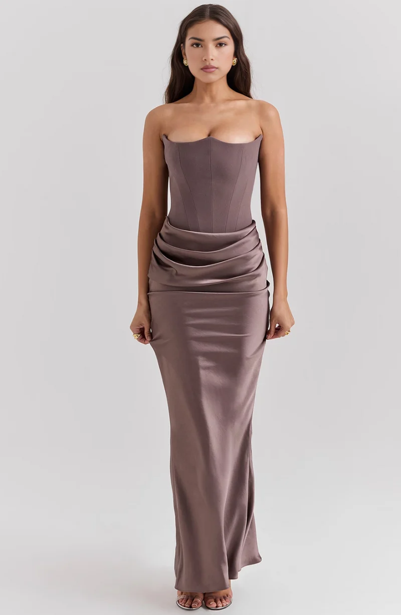 Amelie | Damen Midi-Cocktailkleid Retro für besondere Anlässe
