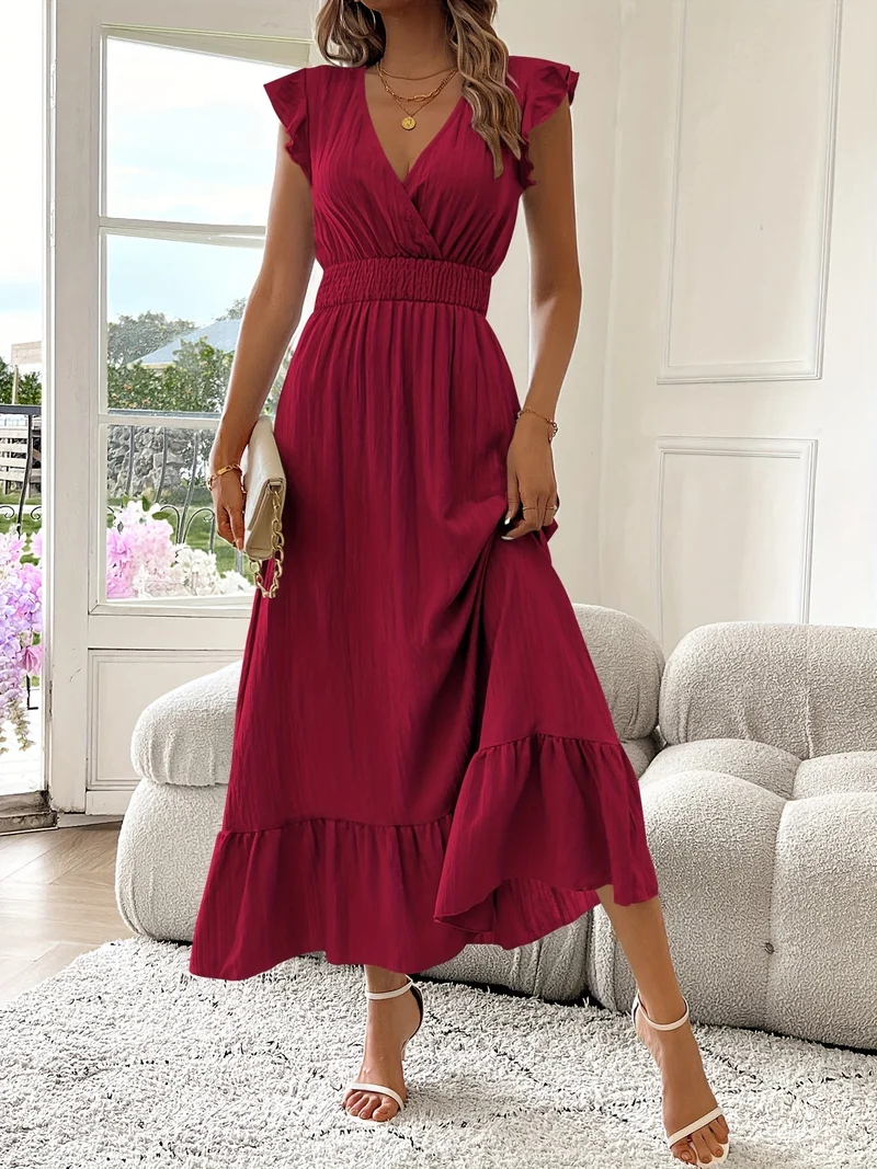 Helena | Festliches Maxikleid mit eleganter Passform für Herbst