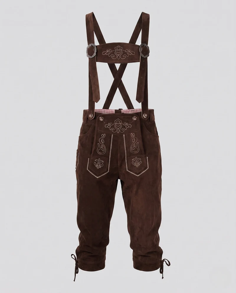 Emilia | Klassische Damen Lederhose für Oktoberfest