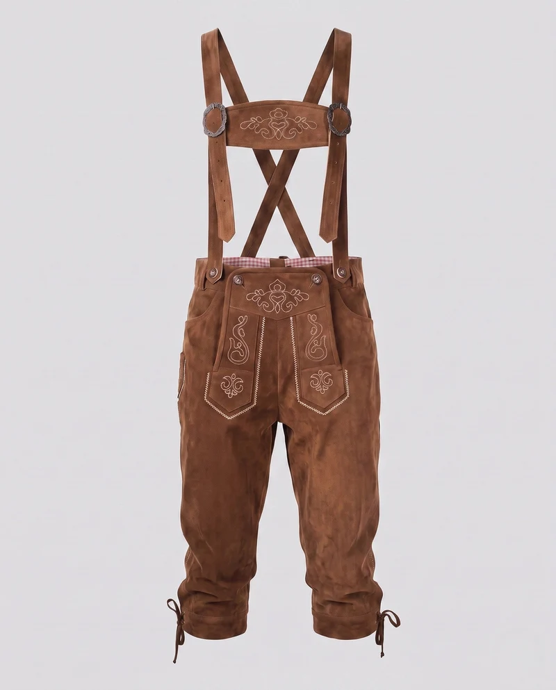Emilia | Klassische Damen Lederhose für Oktoberfest