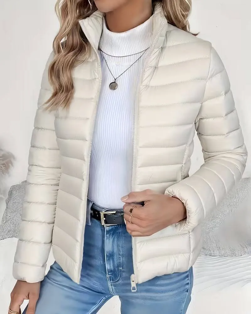 Melina | Damen Gesteppte Pufferjacke für Herbst