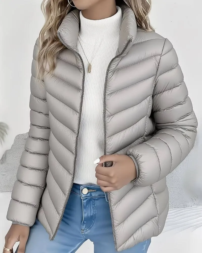 Melina | Damen Gesteppte Pufferjacke für Herbst