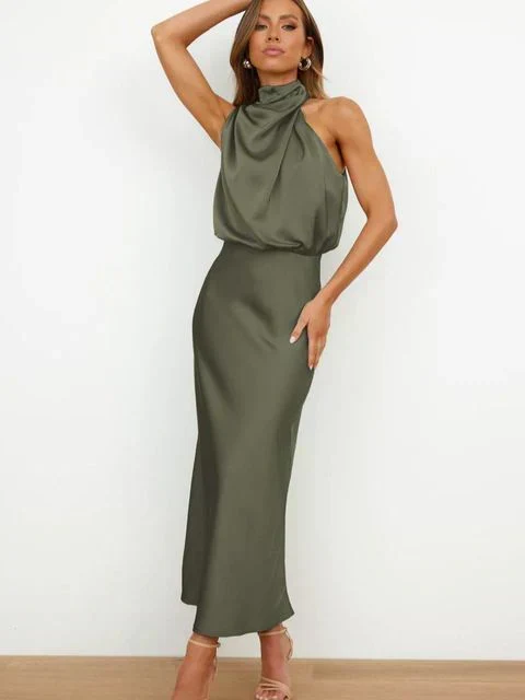 Klara | Damen Festliches Midikleid für den Herbst