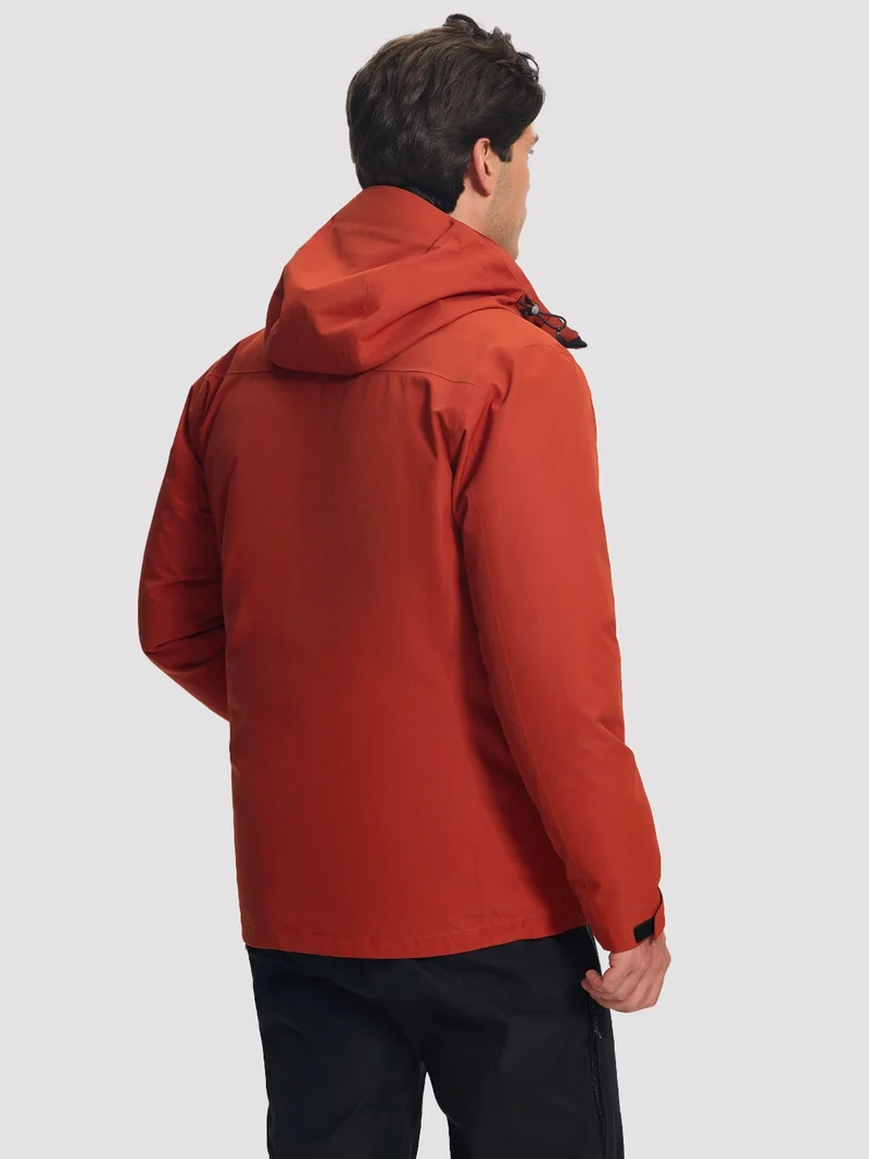 NOVA Men's 3-in-1 Waterproof Ski Jacket with Puffer Liner