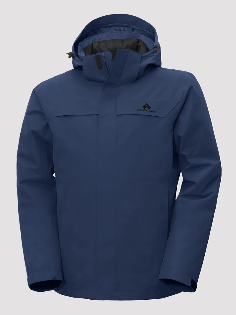 NOVA Men's 3-in-1 Waterproof Ski Jacket with Puffer Liner