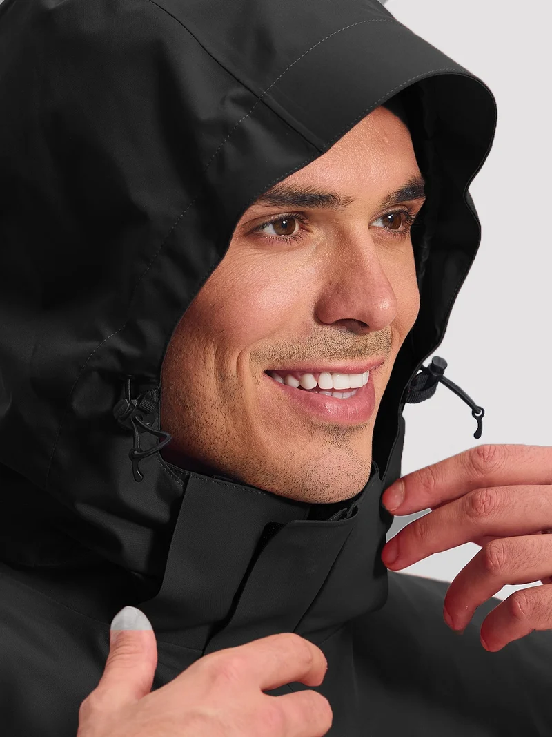 NOVA Men's 3-in-1 Waterproof Ski Jacket with Puffer Liner