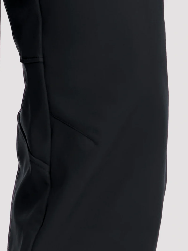 Women's Fleece-Lined High-Waisted Flared Softshell Hiking Pants