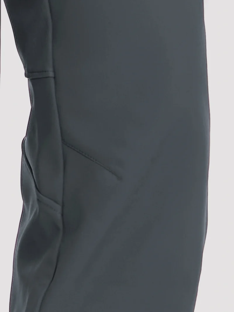 Women's Fleece-Lined High-Waisted Flared Softshell Hiking Pants