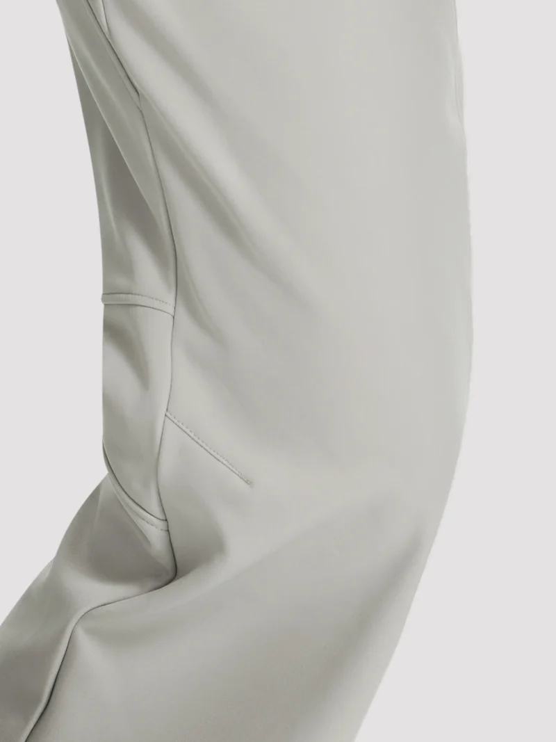 Women's Fleece-Lined High-Waisted Flared Softshell Hiking Pants