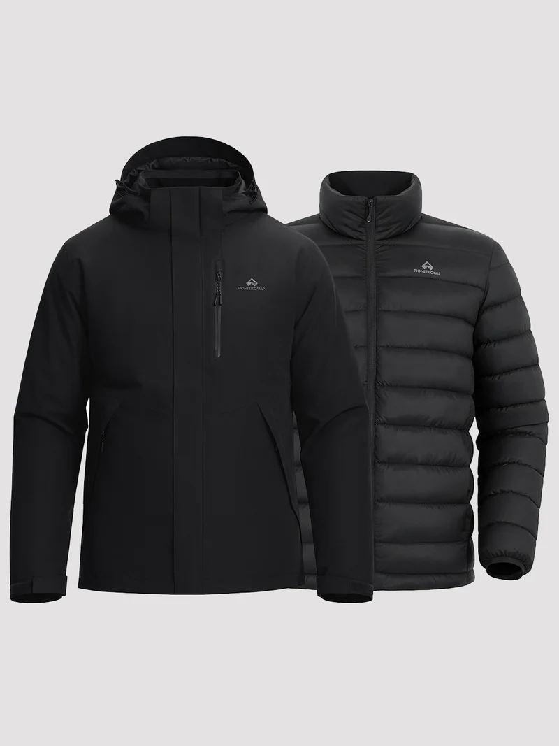 Men's 3-in-1 Waterproof Ski & Hiking Jacket System