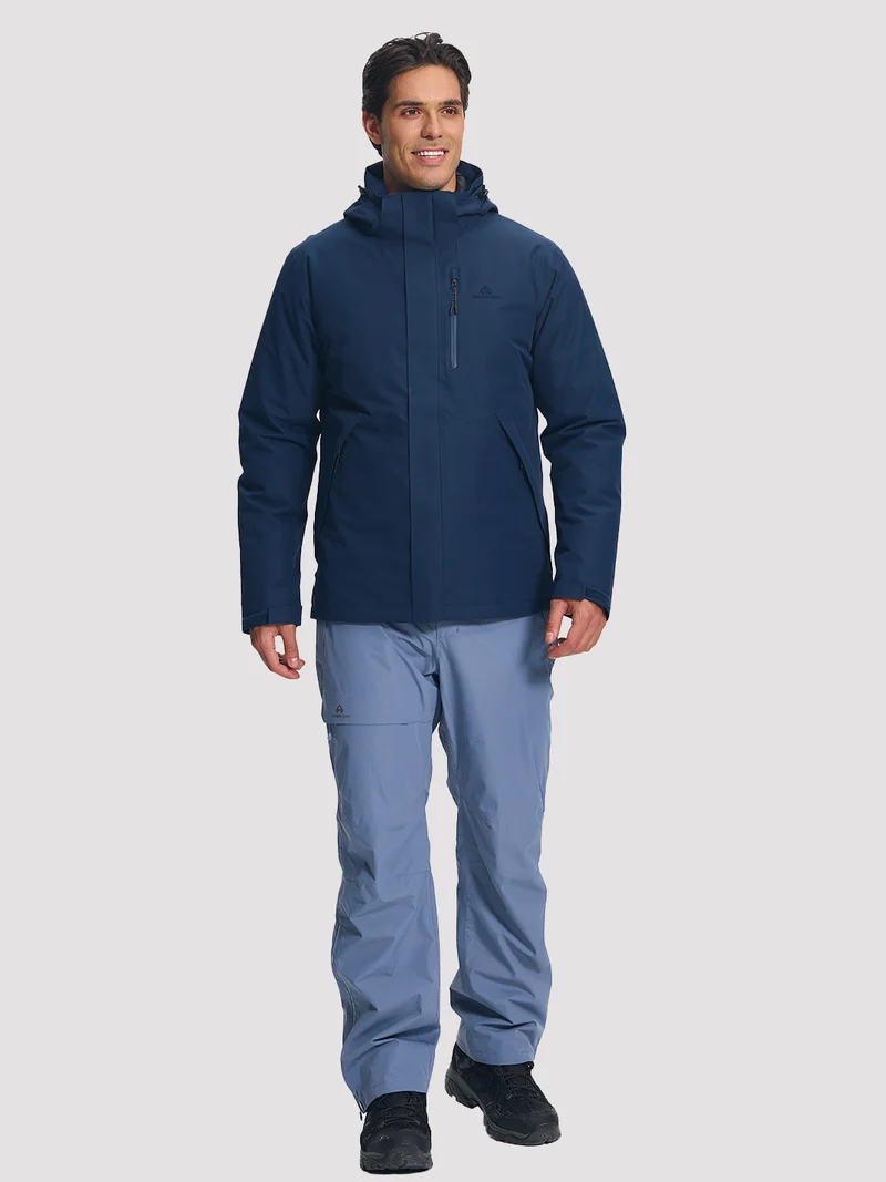 Men's 3-in-1 Waterproof Ski & Hiking Jacket System