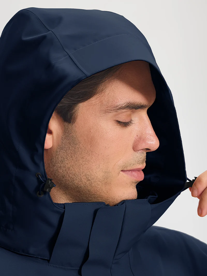 Men's 3-in-1 Waterproof Ski & Hiking Jacket System